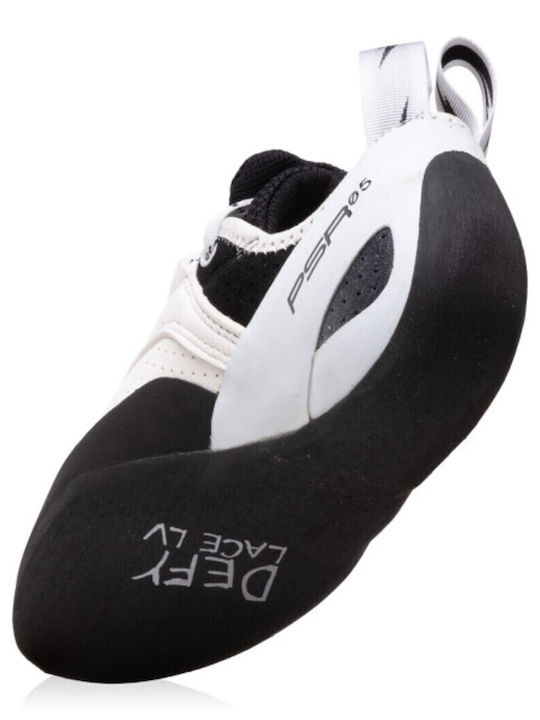 Evolv Pantofi de Escaladă Asimetrici Unisex Albi