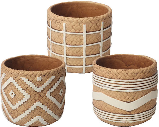 Marhome Каспо Бетон Бежово 13.5x13.5x12.8см
