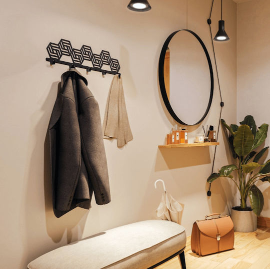 Metal Door Hanger Black 424