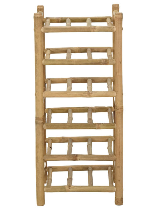 vidaXL Επιδαπέδια Κάβα Ποτών Ξύλινη Μπεζ 32.5x29.5x72εκ.