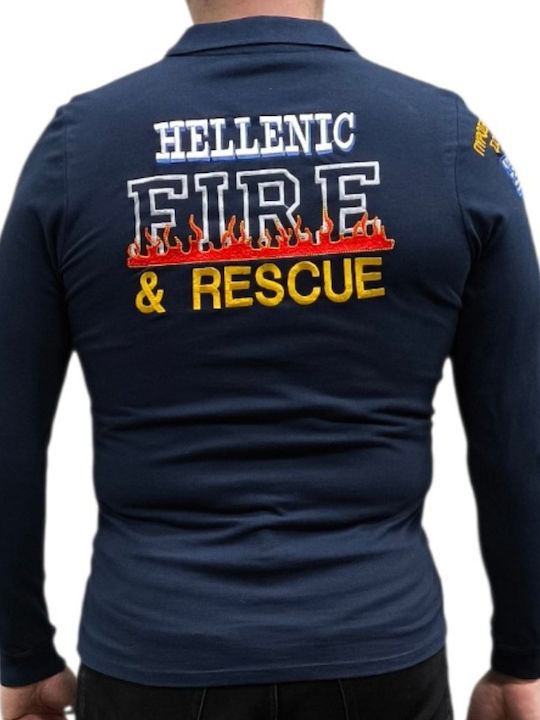 Fire Department Body Fr Polo Long Sleeve