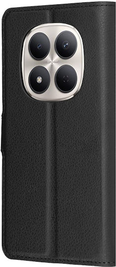 Leder Brieftasche Schwarz (Redmi Note 15 Pro 5G)