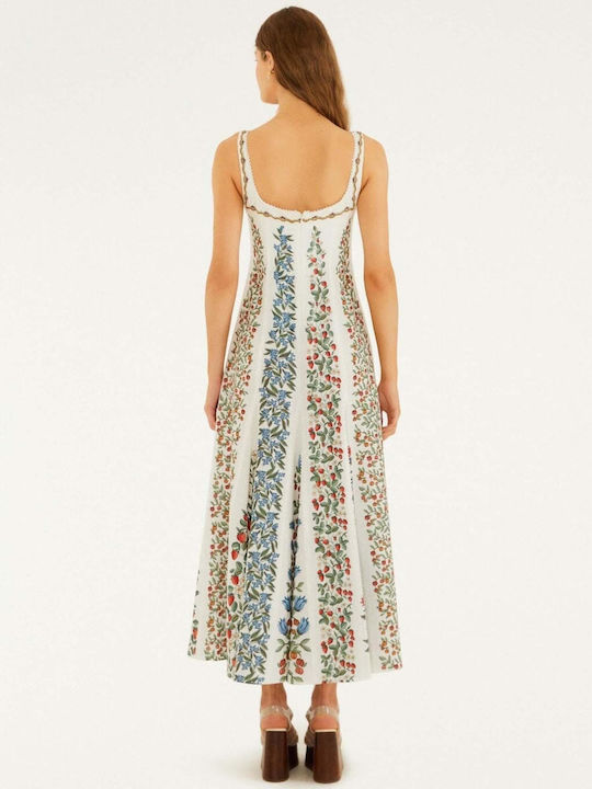 Summer Midi Dress Off-White