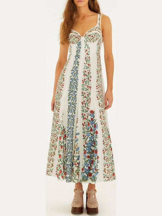 Summer Midi Dress Off-White