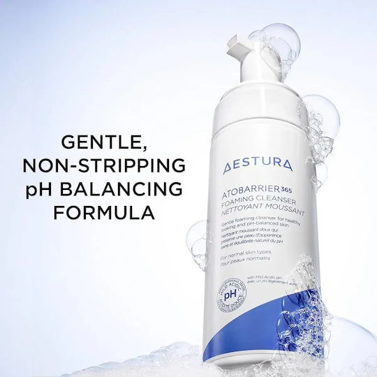 Aestura Ato Barrier 365 Αφρός Καθαρισμού Προσώπου 150ml