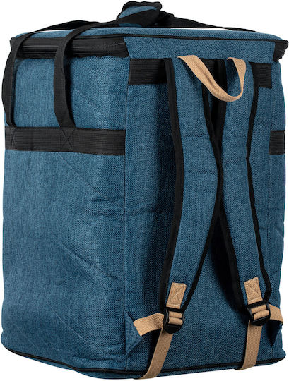 Ortega Ogbcj-oc Case Cajon Blue Ocean Canvas Cotton Surface Suede Leather Insert 10mm Padding