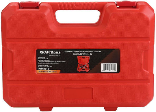 Пневматичен Инструмент За Прибиране На Спирачен Пистон Kraft&dele Kd12542 8 Bar