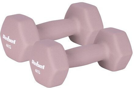 Rebel Set De Haltere Hexagonale Din Neopren 2 x 4kg