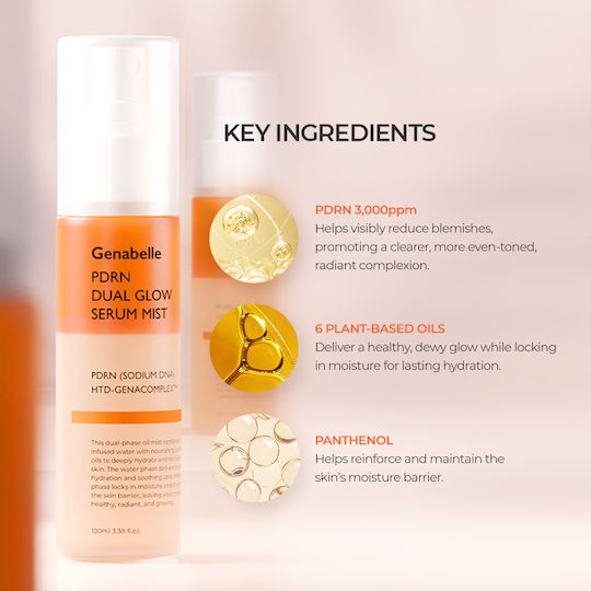 Genabelle Pdrn Face Mist Τόνωσης Προσώπου με Πανθενόλη 100ml