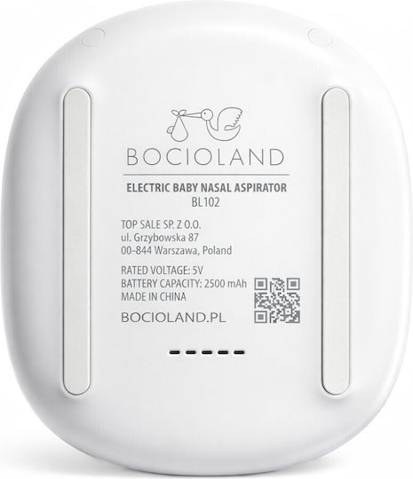 Bocioland Ηλεκτρικός Ρινικός Αποφρακτήρας για Βρέφη και Παιδιά