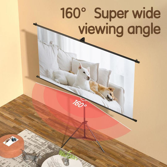 Βάση Projector Δαπέδου με Μέγιστο Φορτίο 3.1kg Μαύρη