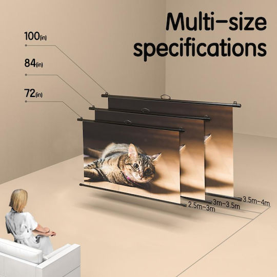 Βάση Projector Δαπέδου με Μέγιστο Φορτίο 3.1kg Μαύρη