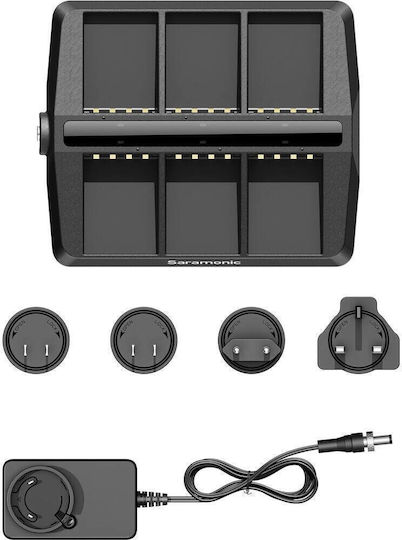 Saramonic Charging Hub Saramonic Witalk9 Cb6 6 Sloturi Negre