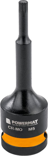 Set Prize Impact Powermat Pm-znu-518t Socluri Cu Canelură 1/2" 78 Mm 8 Bucăți