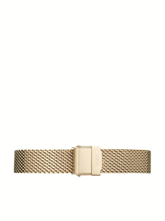 Alviero Martini 1a Classe Γυναικείο Ρολόι 32mm Μπαταρίας με Χρυσό Μεταλλικό Μπρασελέ