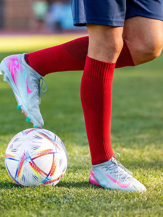Try to Fly Football Socks Red 1 Pair