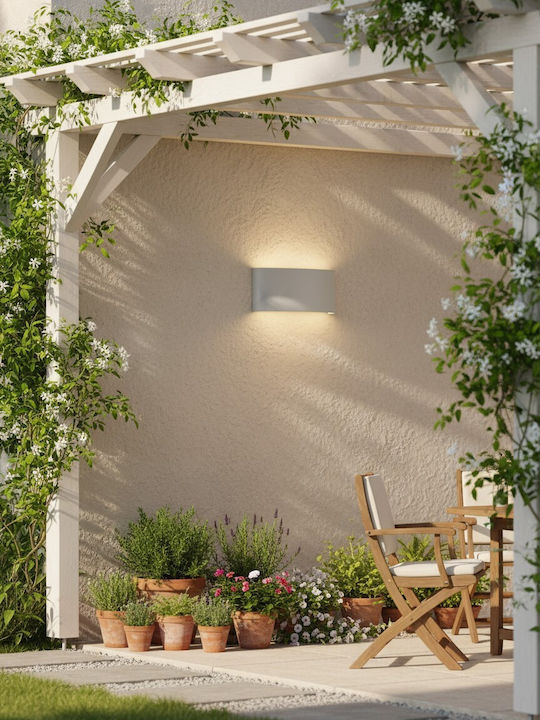 Vivalux Aruba Waterproof Wall-Mounted Outdoor LED Light 6W 17x8x4cm Vivalux Aruba Waterproof Wall-Mounted Outdoor LED Light 6W 17x8x4cm