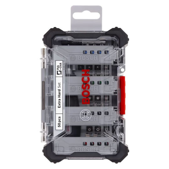Screwdriver Set Bits Bosch Extra Hard 50 Pieces