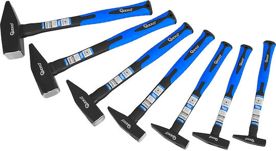 Geko G72296 Hammer Set 7 Pieces Fiberglass