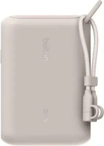 Belkin Външна Батерия 10000mAh 20W с 2 USB-C Изходни Порта Пясъчен