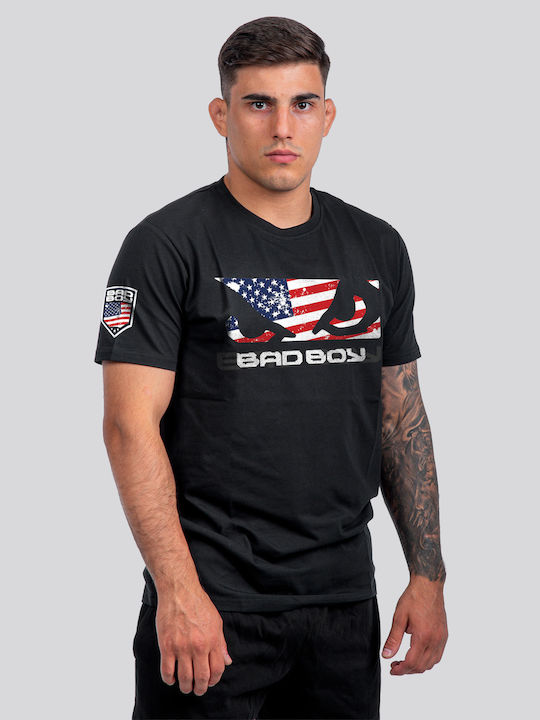 T-shirt Black/blue/red/white BB-000098-BBRW