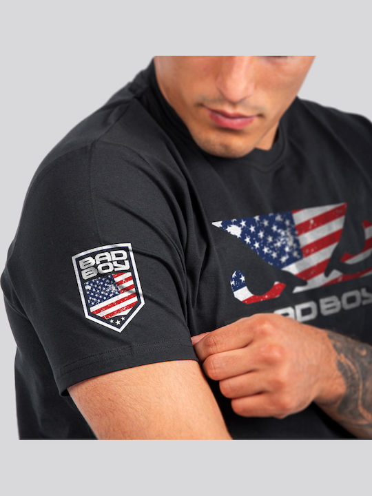 T-shirt Black/blue/red/white BB-000098-BBRW