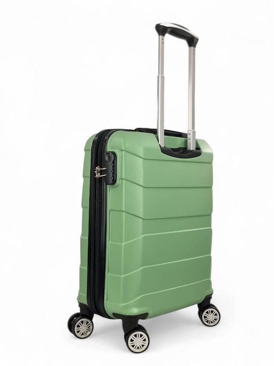 Greenwich Polo Club Hard Green Travel Suitcase with 4 Wheels