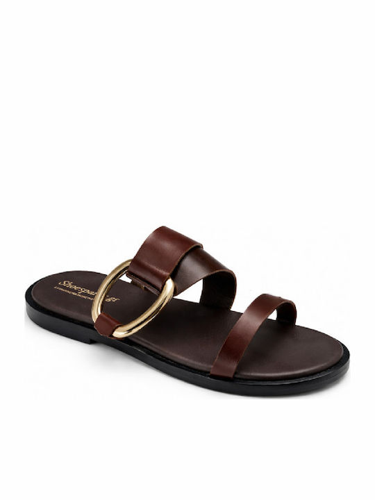 Women's Flat Brown Sandals