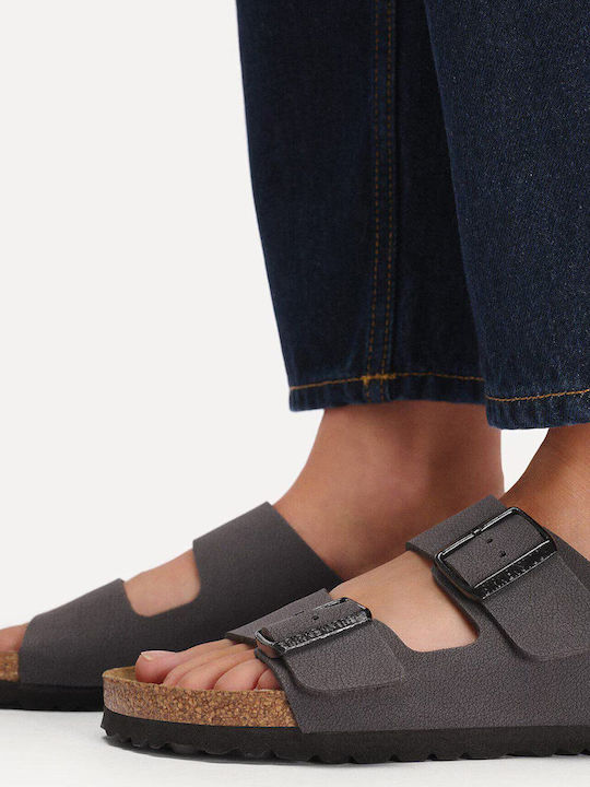 Γυναικεία Σανδάλια Γκρι Narrow Fit
