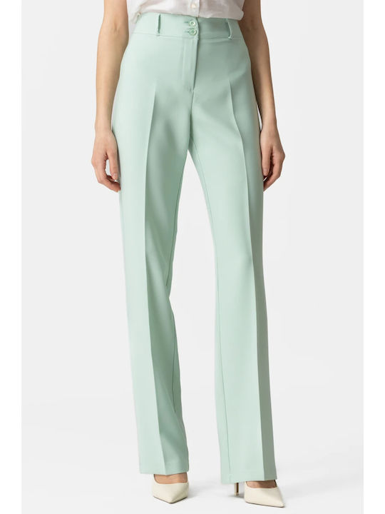 Damen Stoffhose Grün