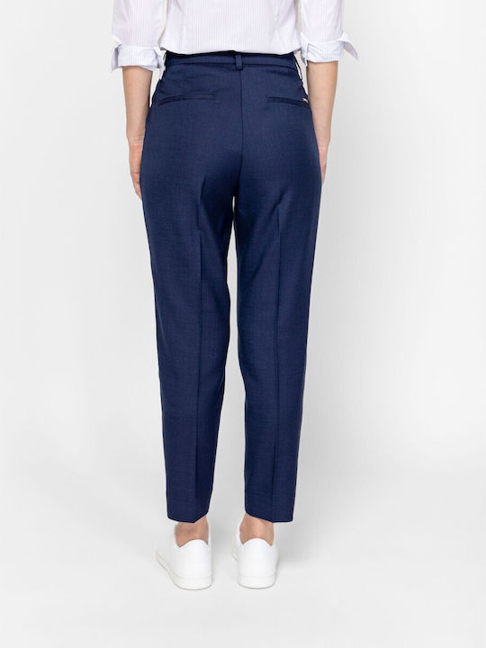 Damen Stoffhose Navy