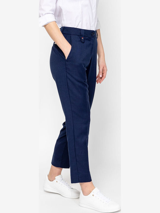 Damen Stoffhose Navy