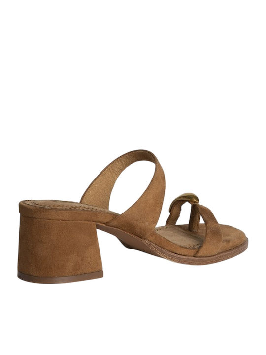 Yfasmátina Damen Sandalen Braune