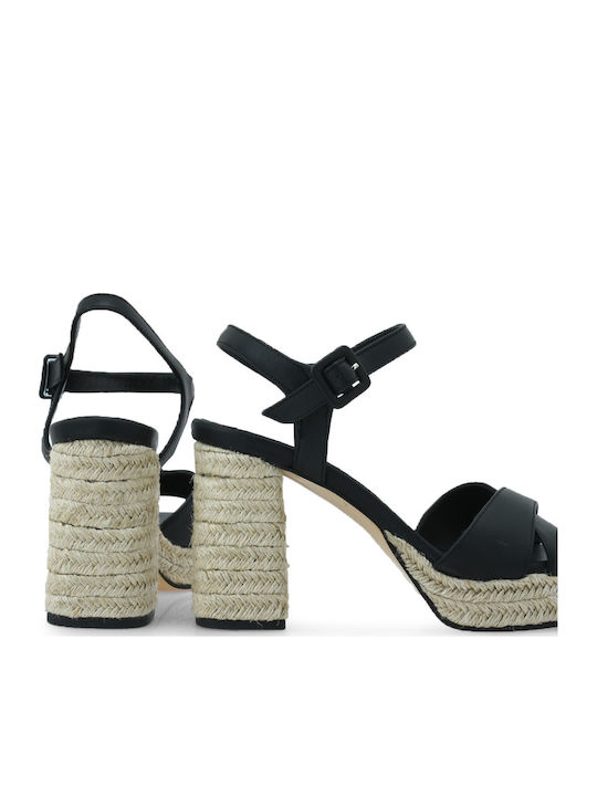 Leather Black Sandals