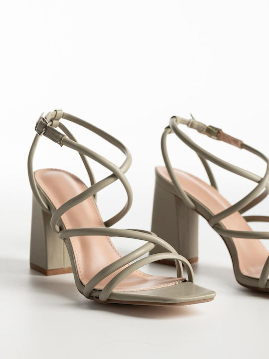 Damen Sandalen Grüne K26-308-AM655-Lad