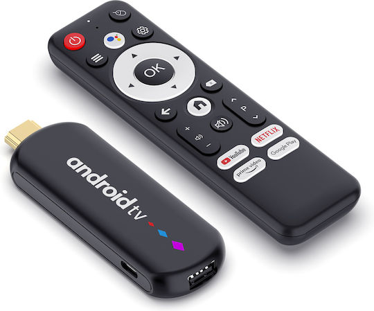 H96 Max TV Box L3 4K UHD with WiFi USB 2.0 2GB RAM and 16GB Storage with Android 14.0 Operating System and Google Assistant