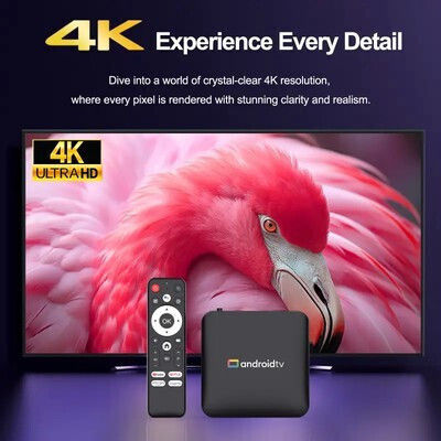 H96 Max TV Box S905L3 4K UHD με WiFi USB 2.0 2GB RAM και 16GB Αποθηκευτικό Χώρο με Λειτουργικό Android 14.0 και Google Assistant
