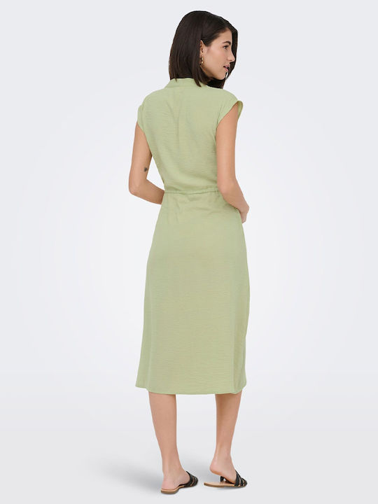 Summer Midi Dress Green