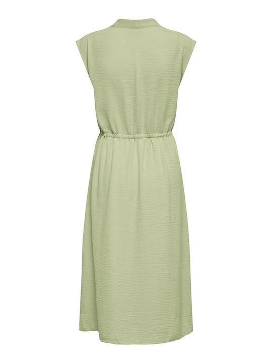 Summer Midi Dress Green
