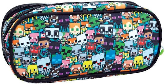 Gim Minecraft Chibi Pencil Case