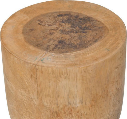 Stool for Living Room Koa Natural Shade 28x28x46cm