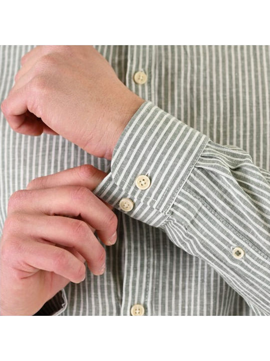 Rebase Linen Shirt Green