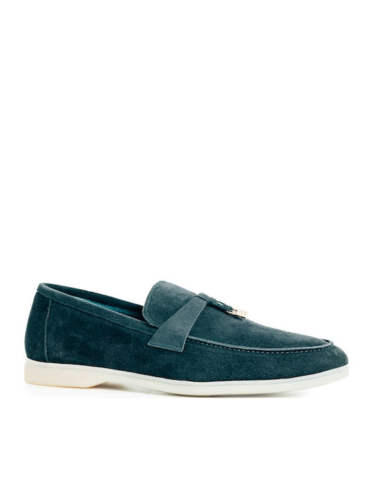 Deri Herren Bootsschuhe in Blau Farbe