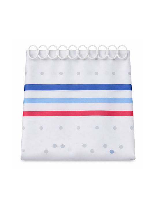 Shower Curtain Fabric 180x180cm Waterproof