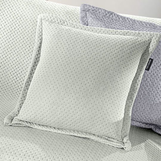 Guy Laroche Cooling Ριχτάρι Τριθέσιου Καναπέ Βελουτέ 170x300εκ. Verde