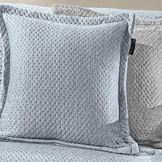 Guy Laroche Cooling Ριχτάρι Πολυθρόνας Βελουτέ 170x150εκ. Denim