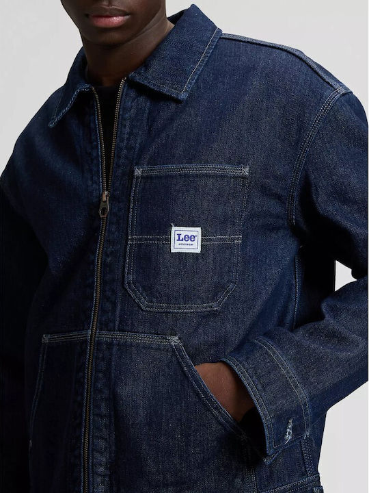 Denim Herren Jacken Blau
