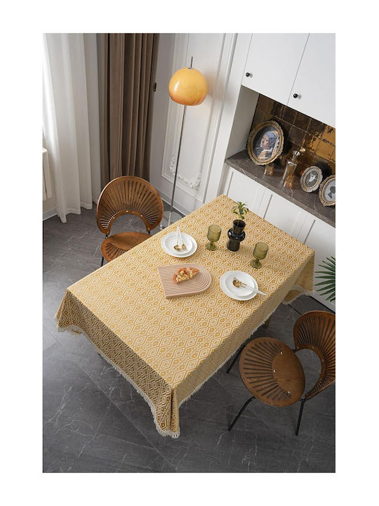 FRIPIA FRIPIA Gold Tischdecke 140x140cm
