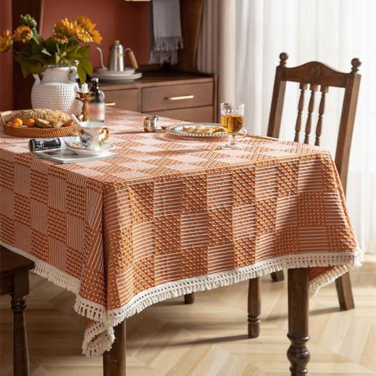 FRIPIA Τραπεζομάντηλο Πορτοκαλί 140x250εκ.