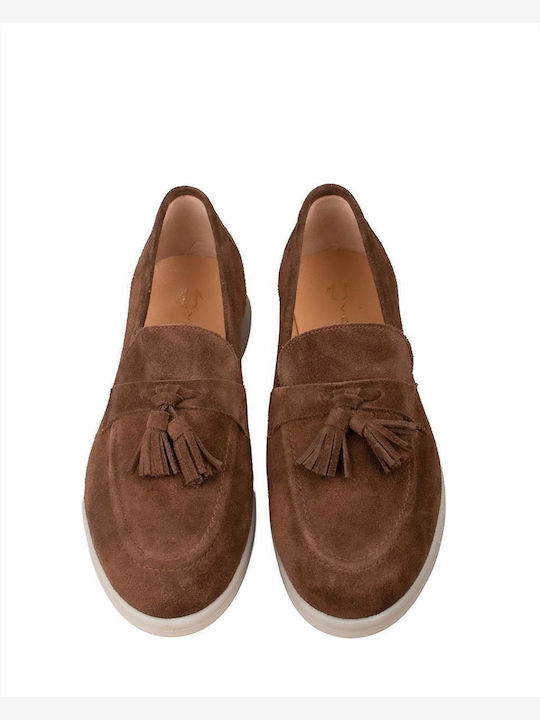 Women's Loafers in Brown Colour
